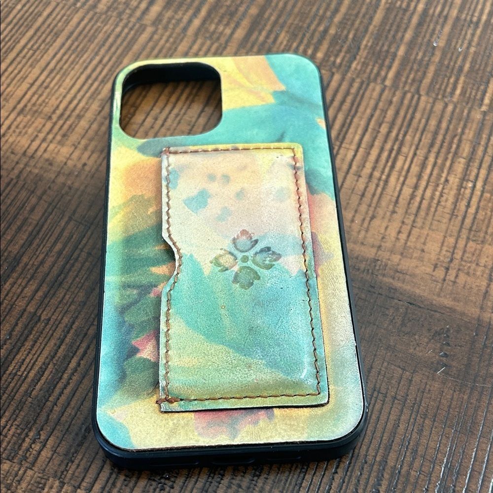 Patricia  Nash Floral Phone Case with Card Holder